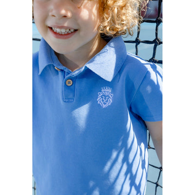 Boys Sky Blue Polo