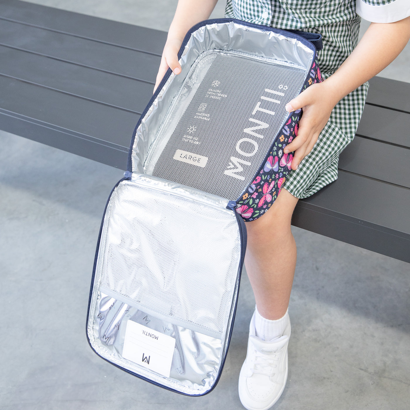 Lage Insulated Lunch Bag Butterflies