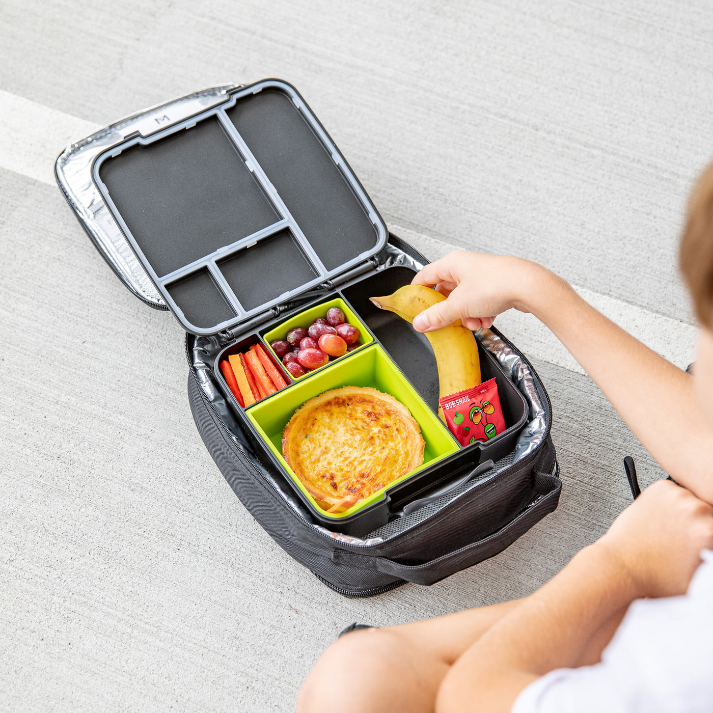 Large Insulated Lunch Bag Midnight