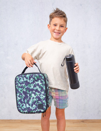Large Insulated Lunch Bag Stealth