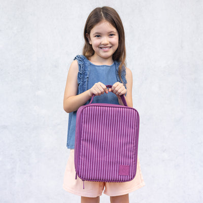 Large Insulated Lunch Bag Ruby