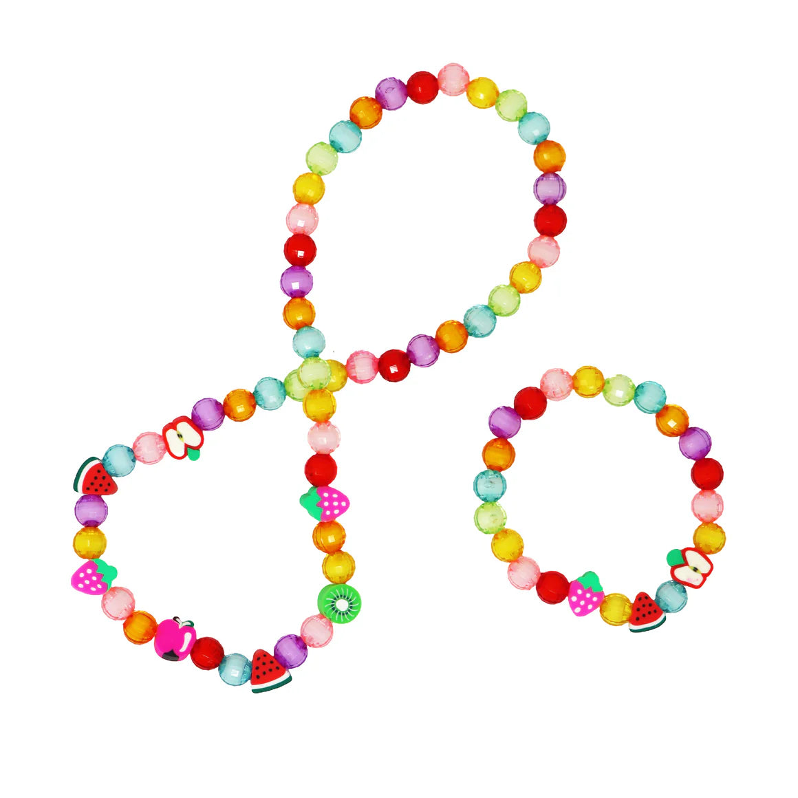 Fruit Necklace & Bracelet Set