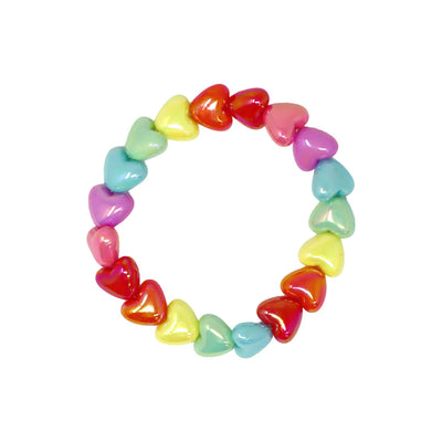 Rainbow Colour Blast Necklace & Bracelet Set