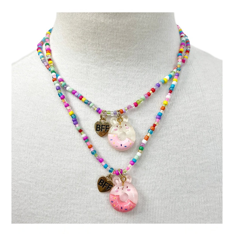 BFF Donut Necklace Set