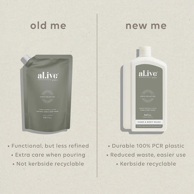 1 L Wash Refill - Green Pepper & Lotus