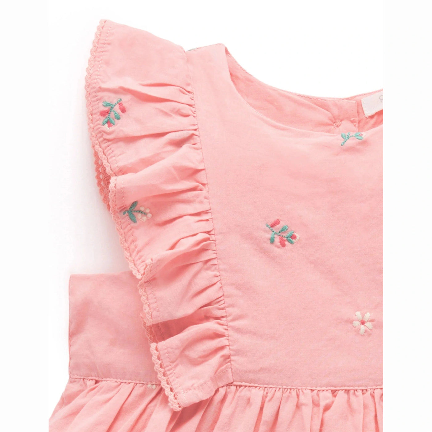 Baby Girls Swallow Broderie Dress
