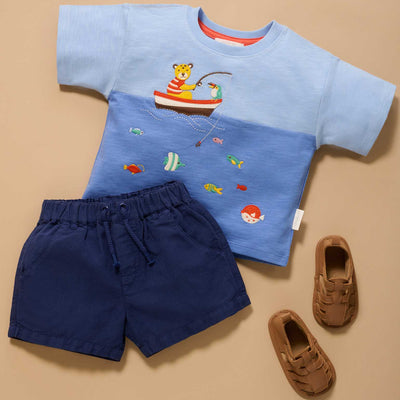Baby Boys Ocean Relaxed Tee