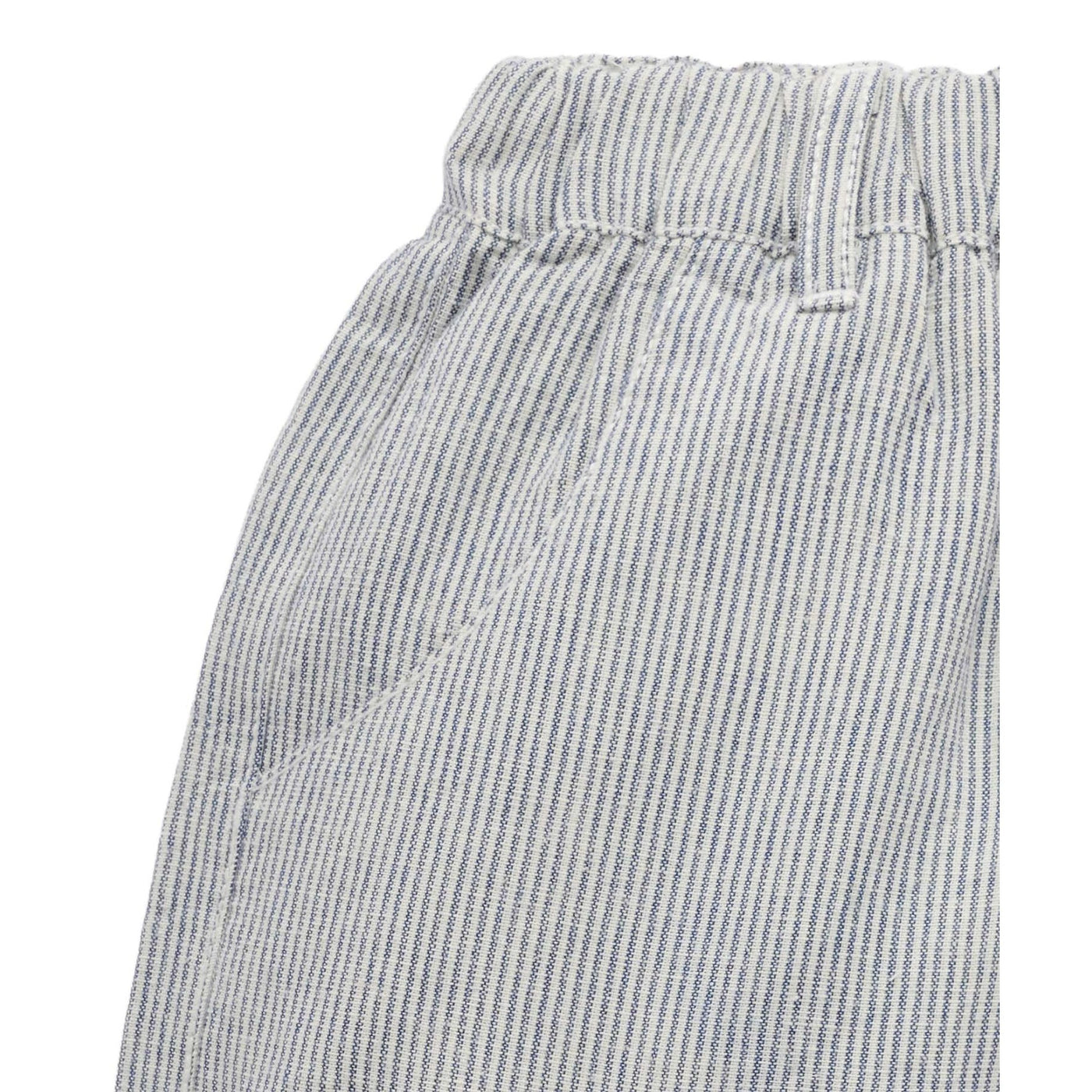 Baby Boys Striped Linen Blend Shorts