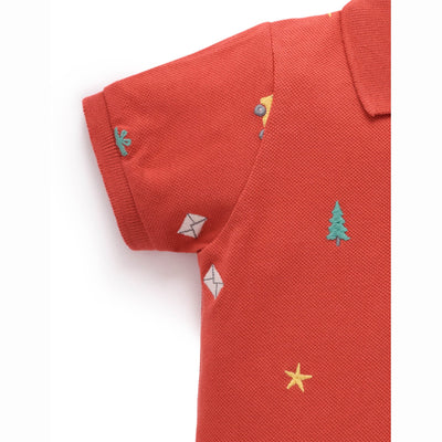 Boys Christmas Polo