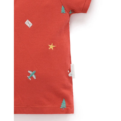 Boys Christmas Polo