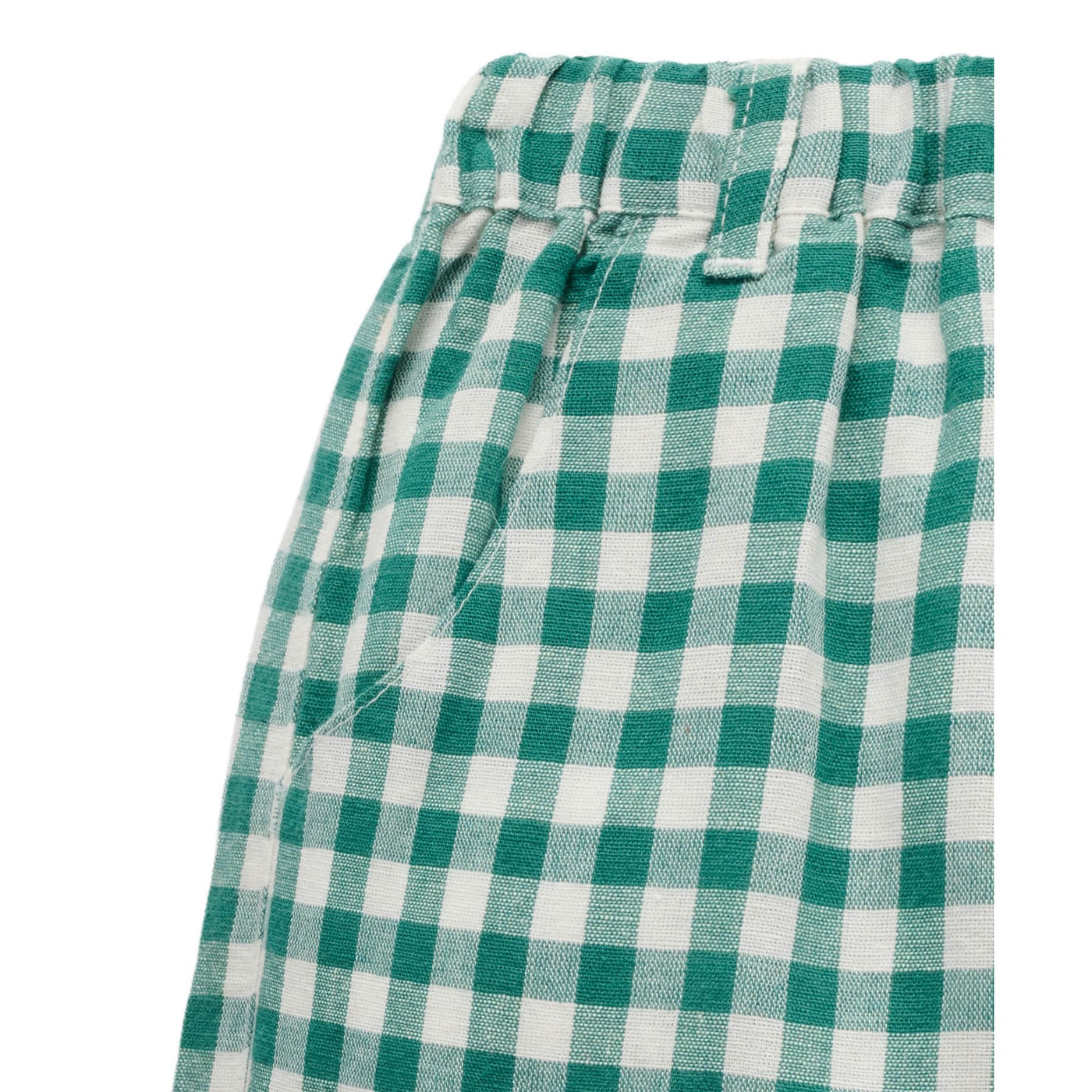 Boys Festive Gingham Shorts