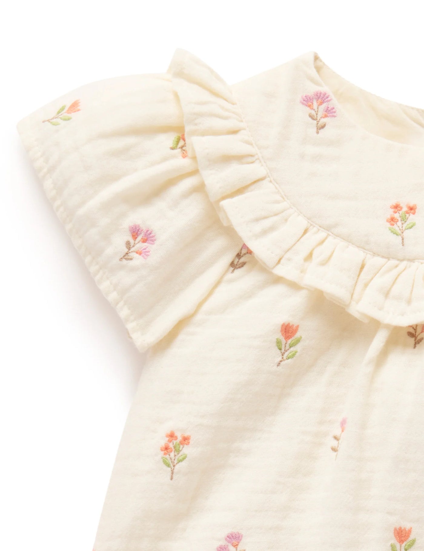 Girls Embroidered Set Cloud Spring