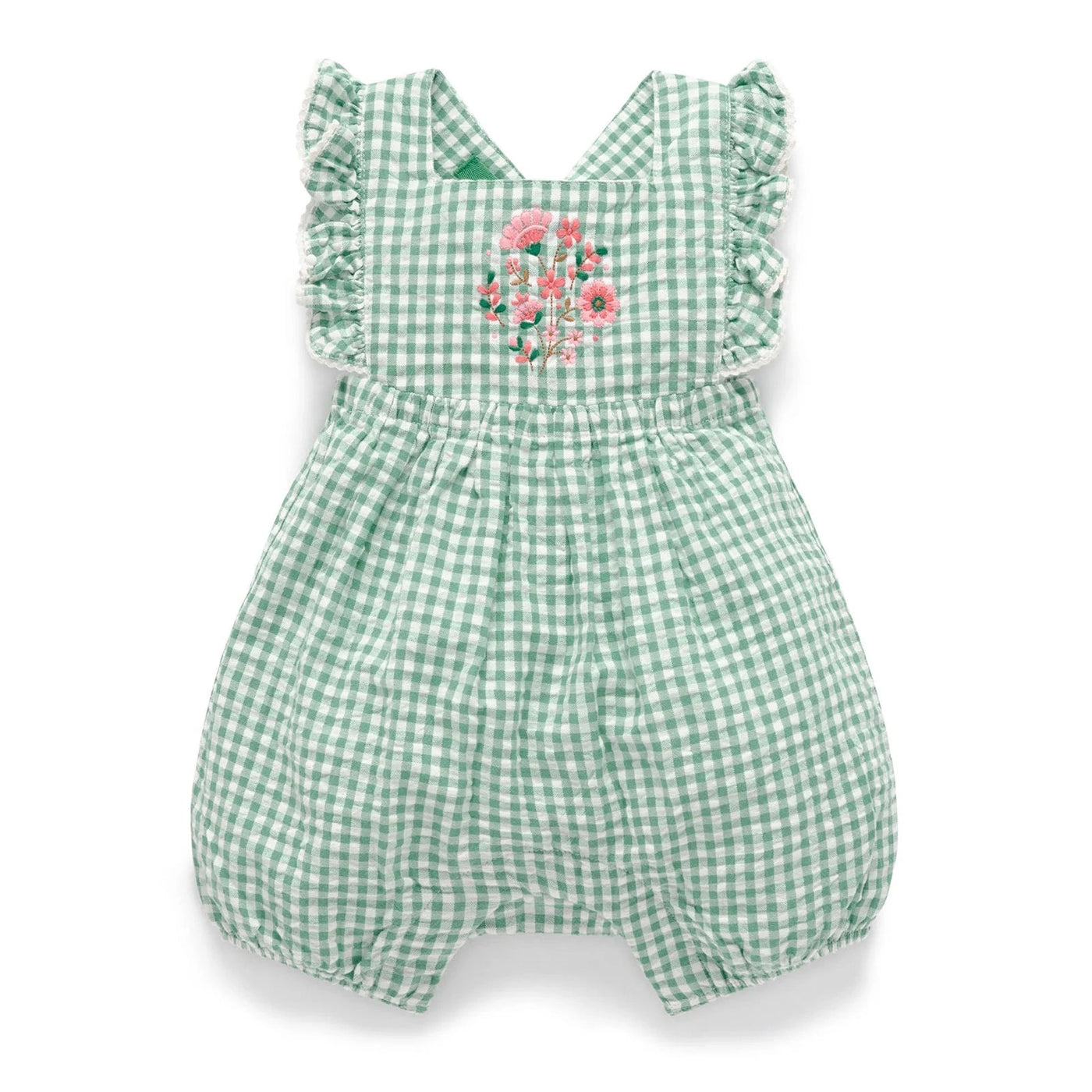 Baby Girls Frida Gingham Romper