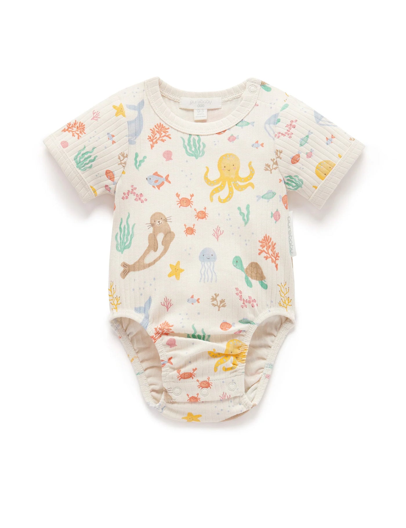 Baby Happy In The Sea Bodysuit