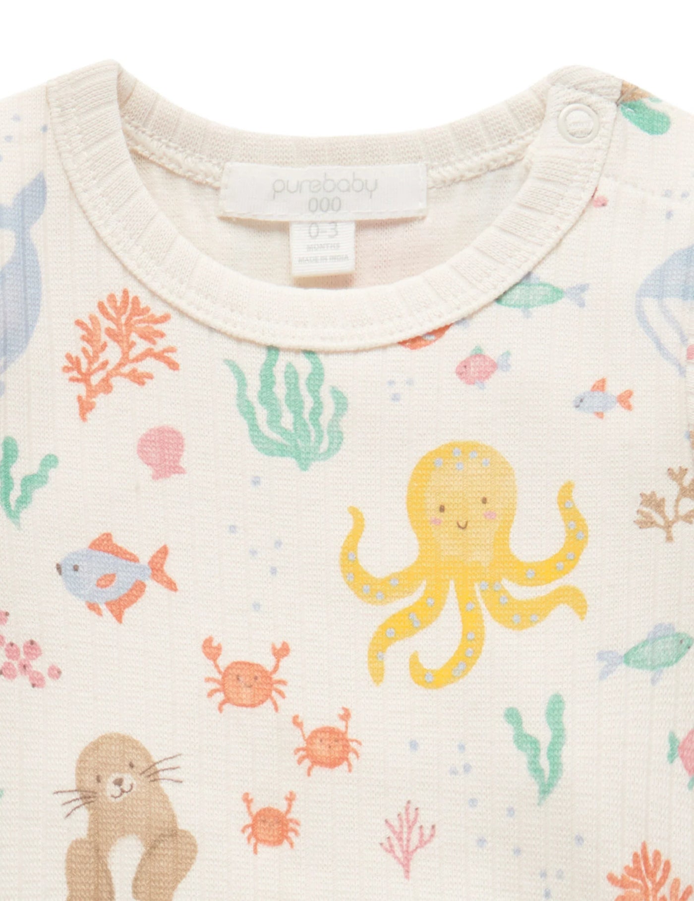 Baby Happy In The Sea Bodysuit