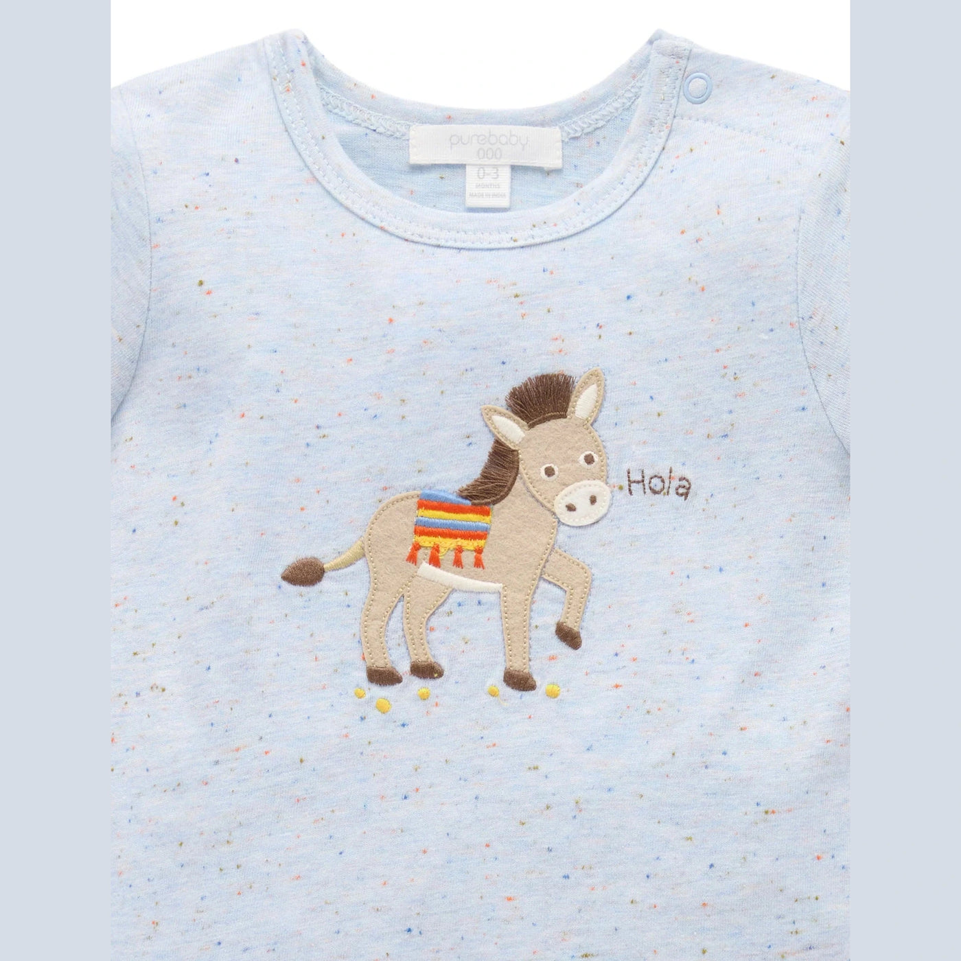 Baby Boys Donkey Tee and Short Set