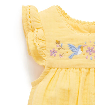 Baby GirlsEmbroidered Bodysuit