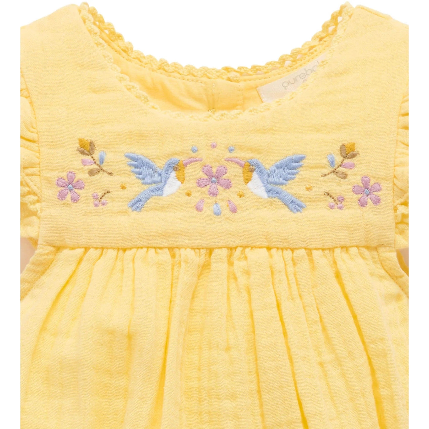 Baby GirlsEmbroidered Bodysuit