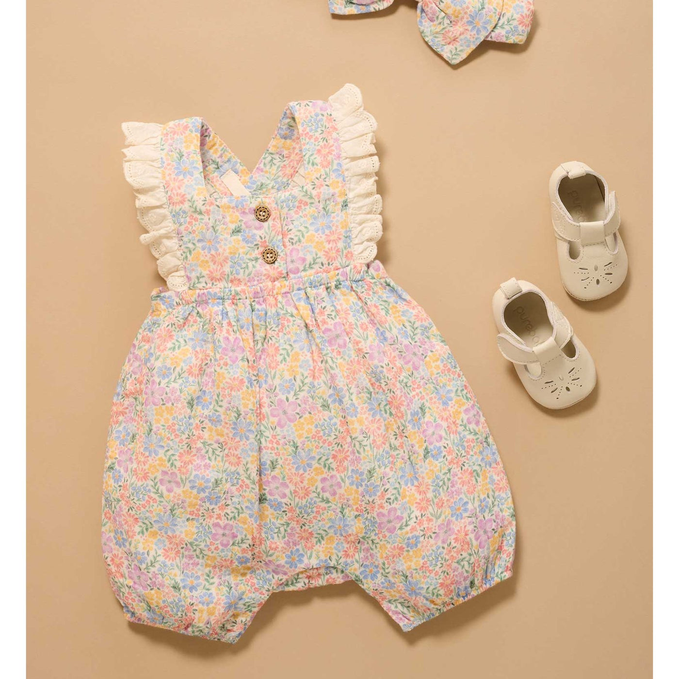 Baby Girls Isabella Floral Romper