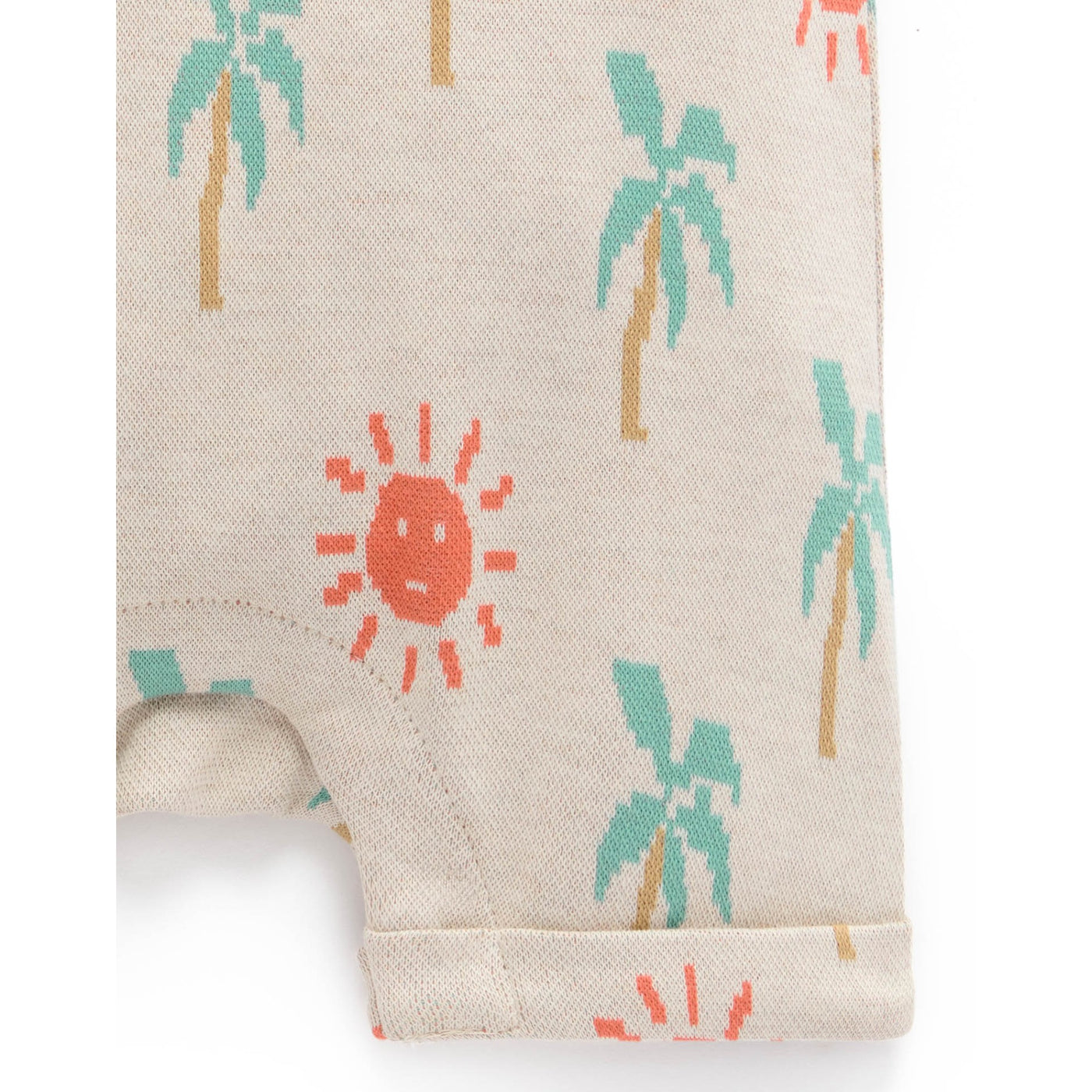 Baby Boys Sunshine Jacquard Onesie