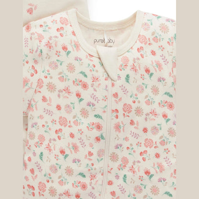 Baby Girls Emilia 2 Pack Short Growsuit