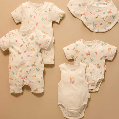 Baby Boys Pinata 2 Pack Short Growsuit