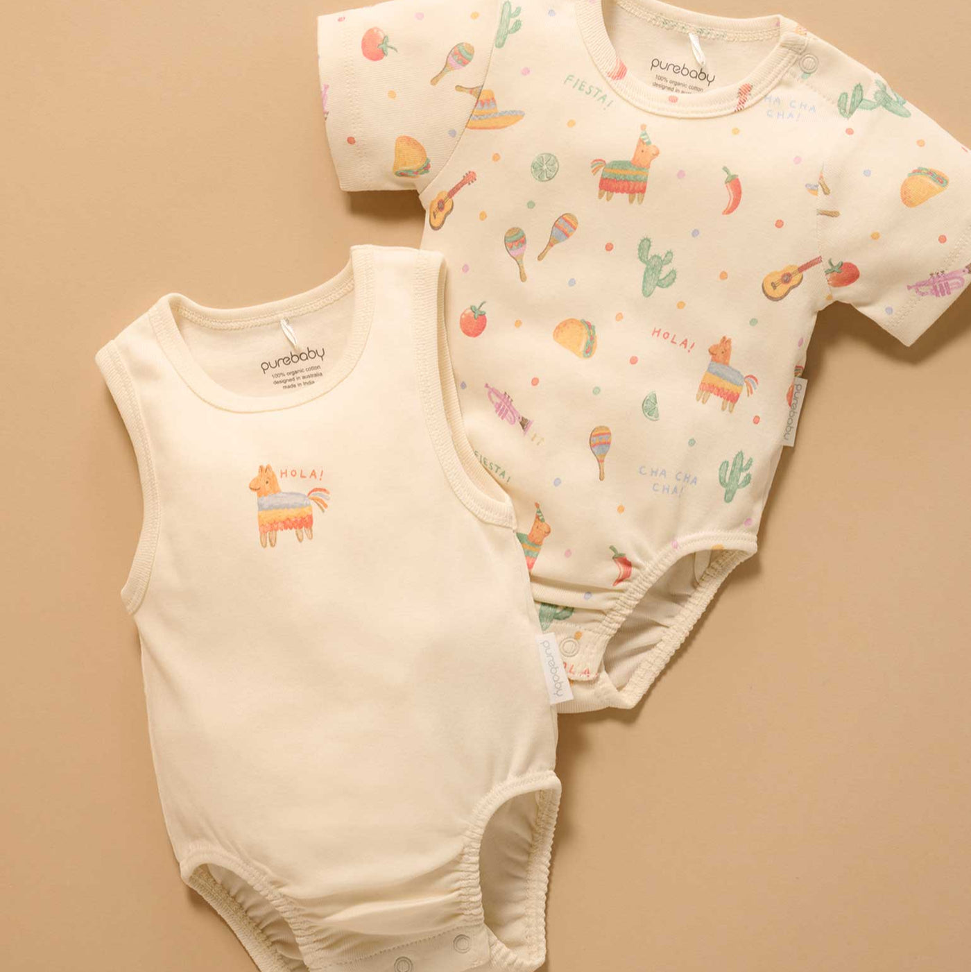Baby Boys Pinata 2 Pack Bodysuit