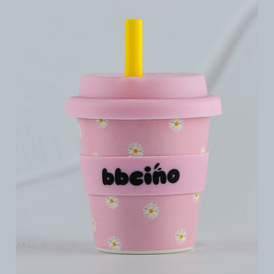 Daisy Baby Pink Reusable Babychino Cup
