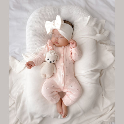 Classic Knit Romper Primrose