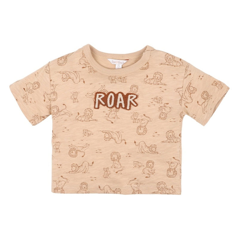 Fox & Finch Lion Roar Print Tee