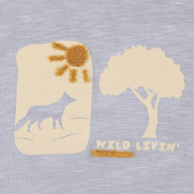 Fox & Finch Wildlings Born To Be Wild Tee