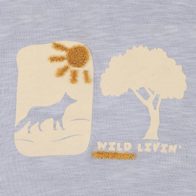 Fox & Finch Wildlings Born To Be Wild Tee