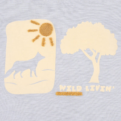 Fox & Finch Baby Wildlings Born To Be WIld Tee