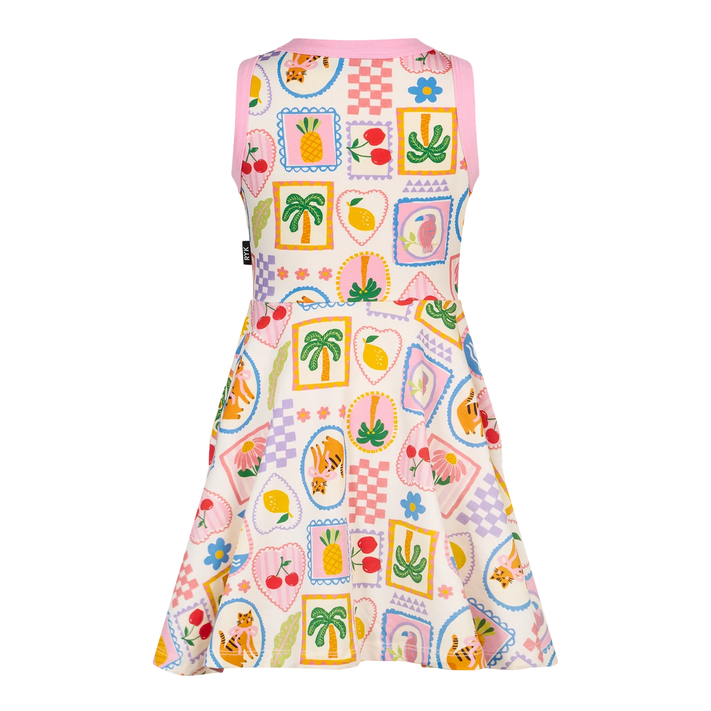 Girls Tropical Beach Tennis Dress