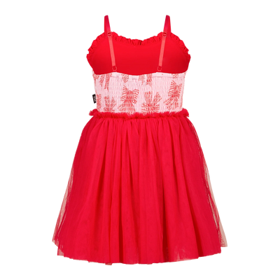 Girls Lots Of Bows Tulle Dress