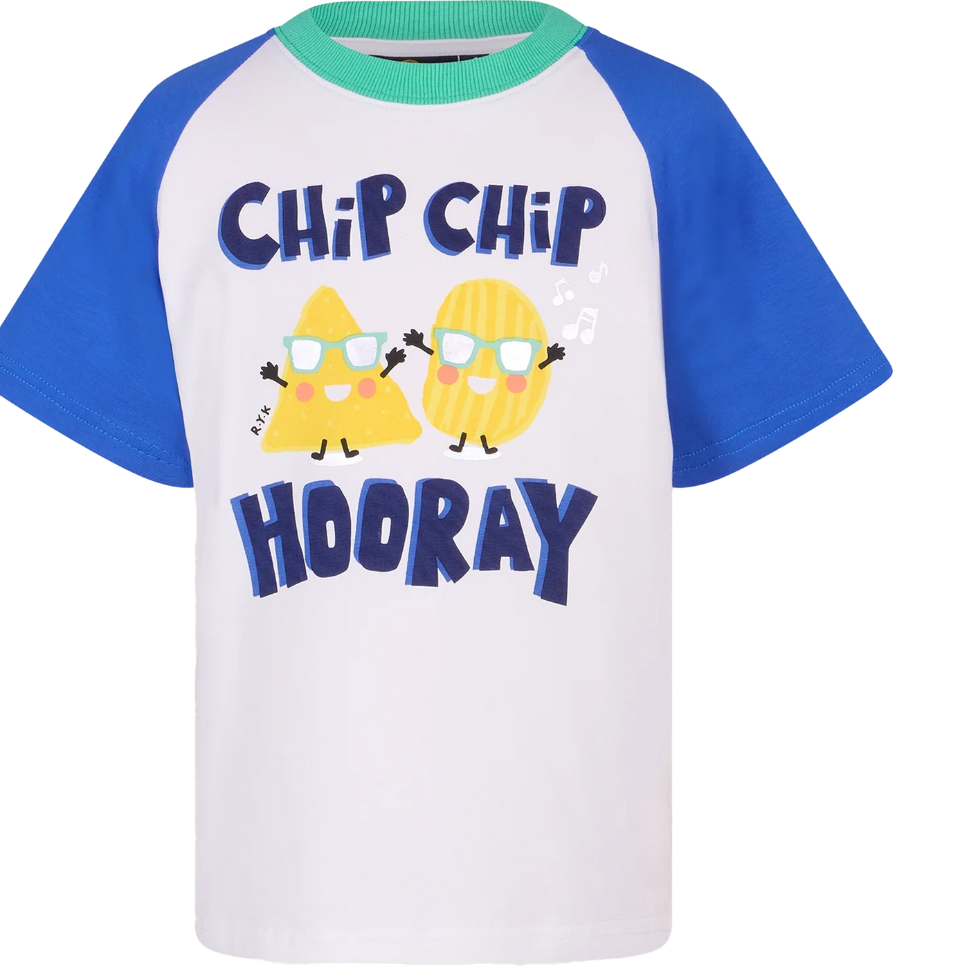 Boys Chip Hooray Raglan Tee