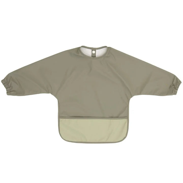 Recycled Long Sleeve Bib Two-Tone Sage