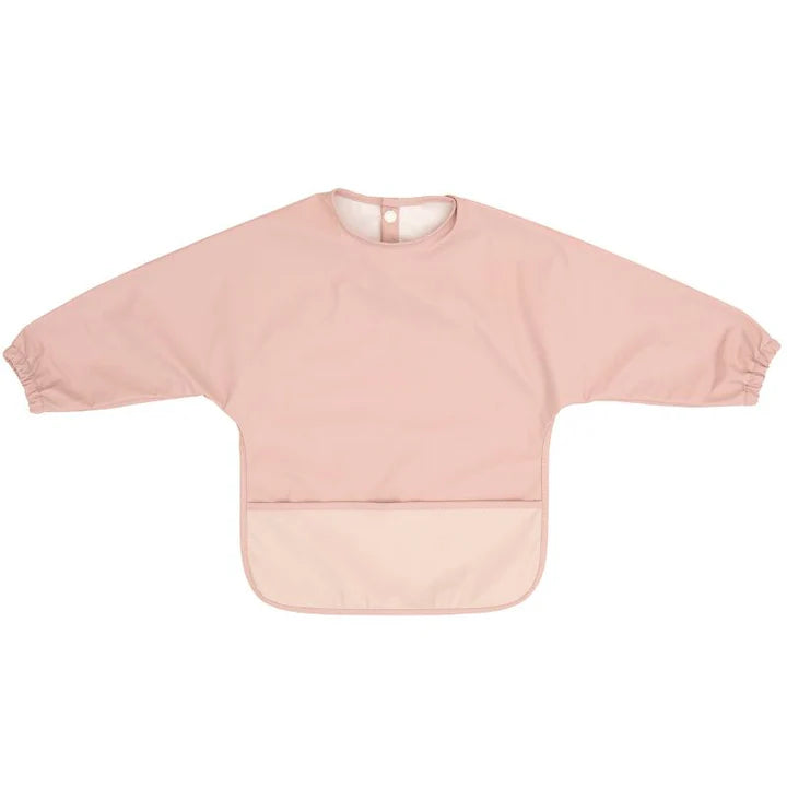 Recycled Long Sleeve Bib Two-Tone Pink