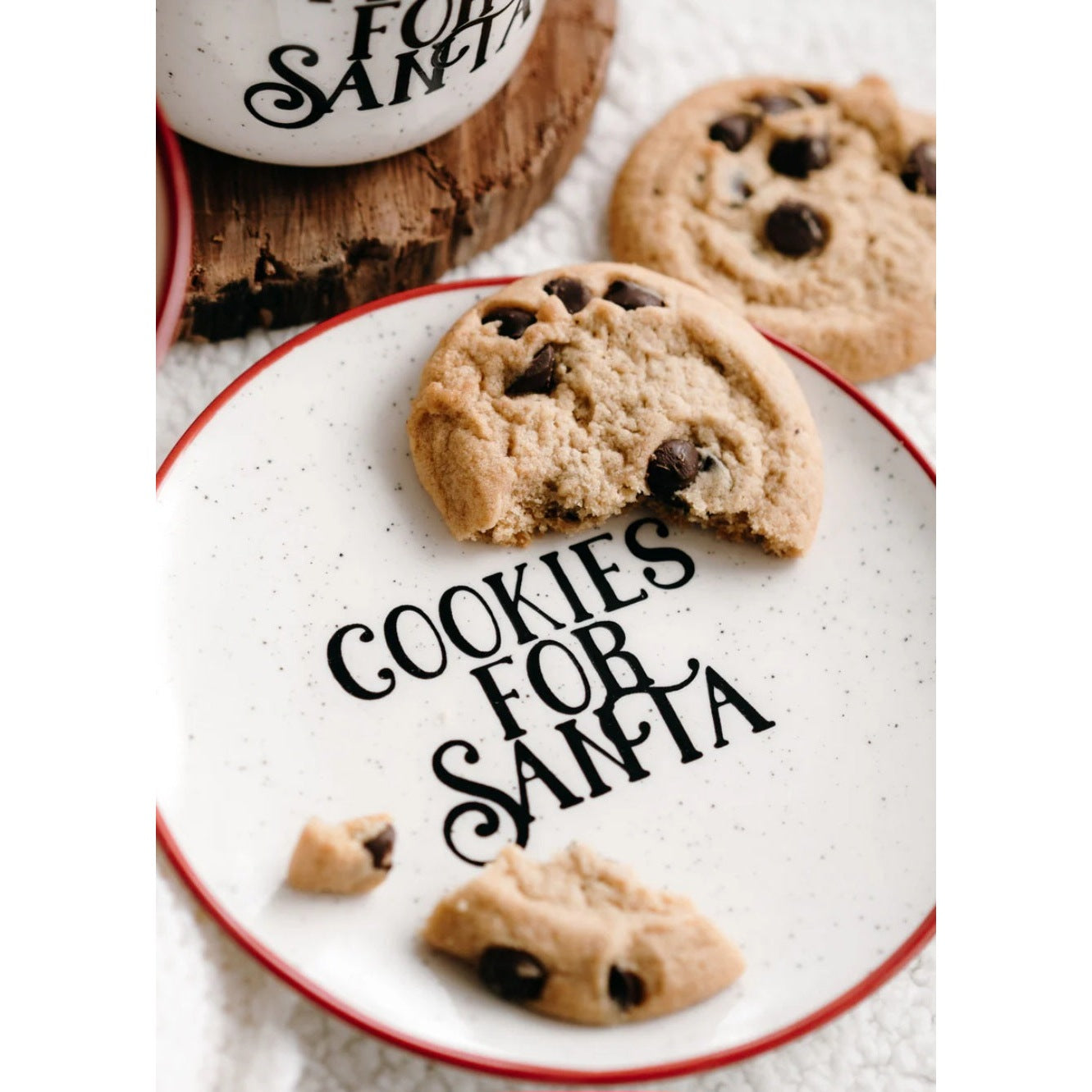 Cookies For Santa Plate