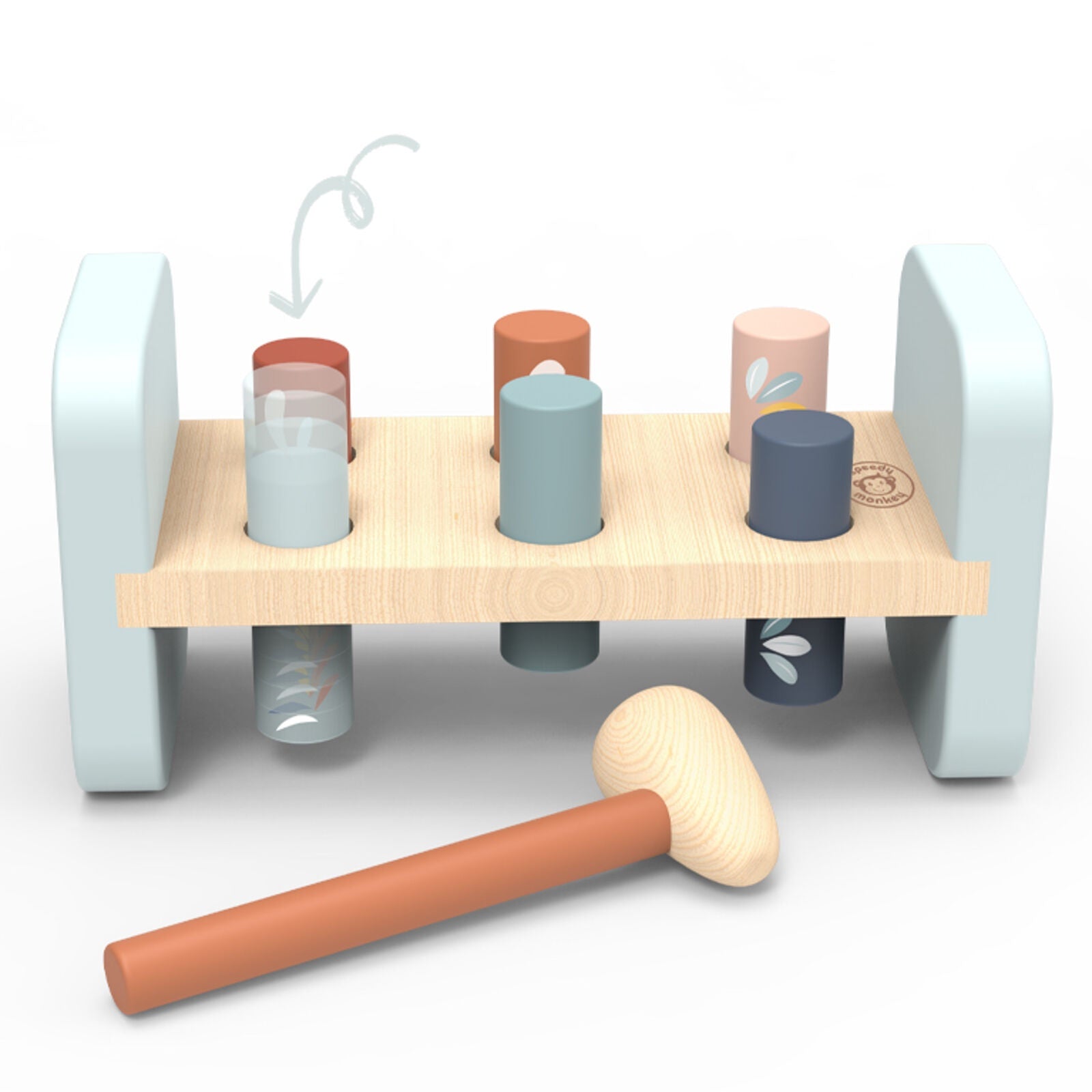 Speedy Monkey Hammer Bench – Cinnamon Street Kids