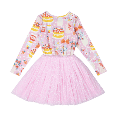 Girls Party Time Pink Circus Dress