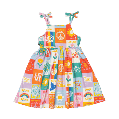 Girls Peace & Love Dress