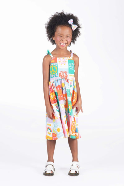 Girls Peace & Love Dress