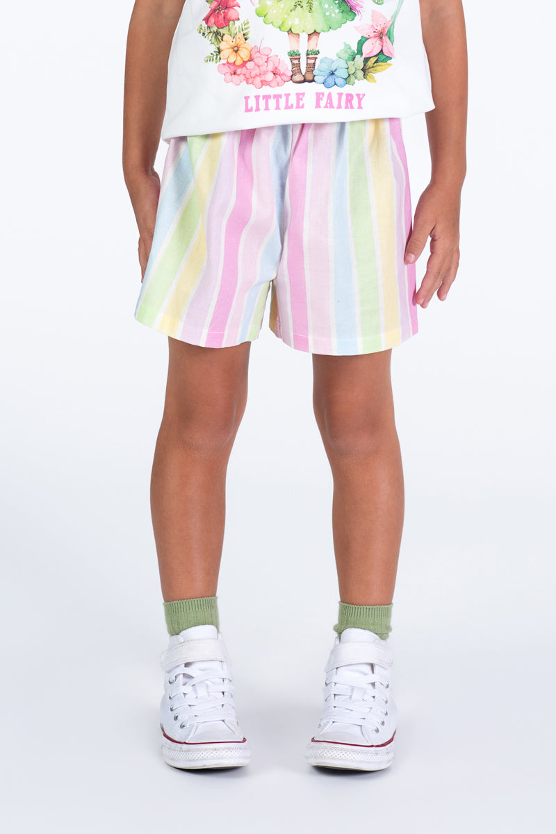 Girls Sorbet Stripe Shorts