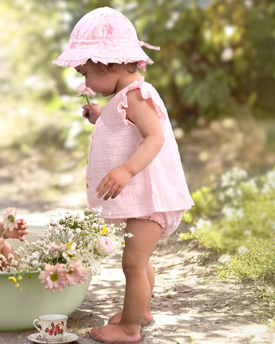 Baby Girls Frilled Top Blossom