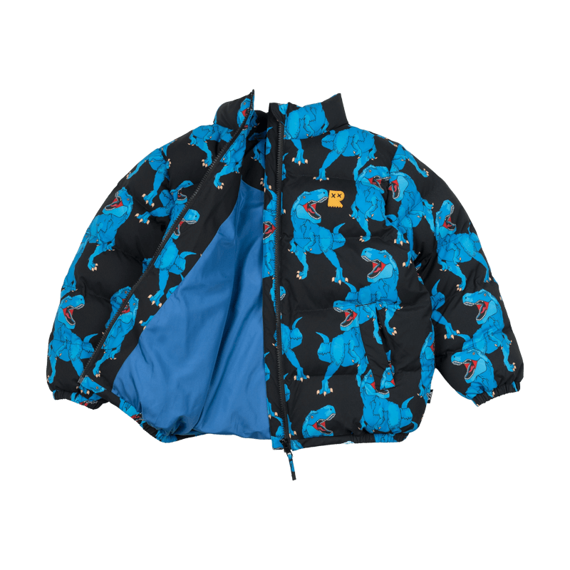 rock your baby blue rex padded jacket