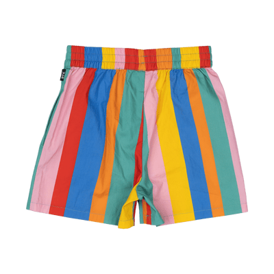 Girls Rainbow Stripe Short