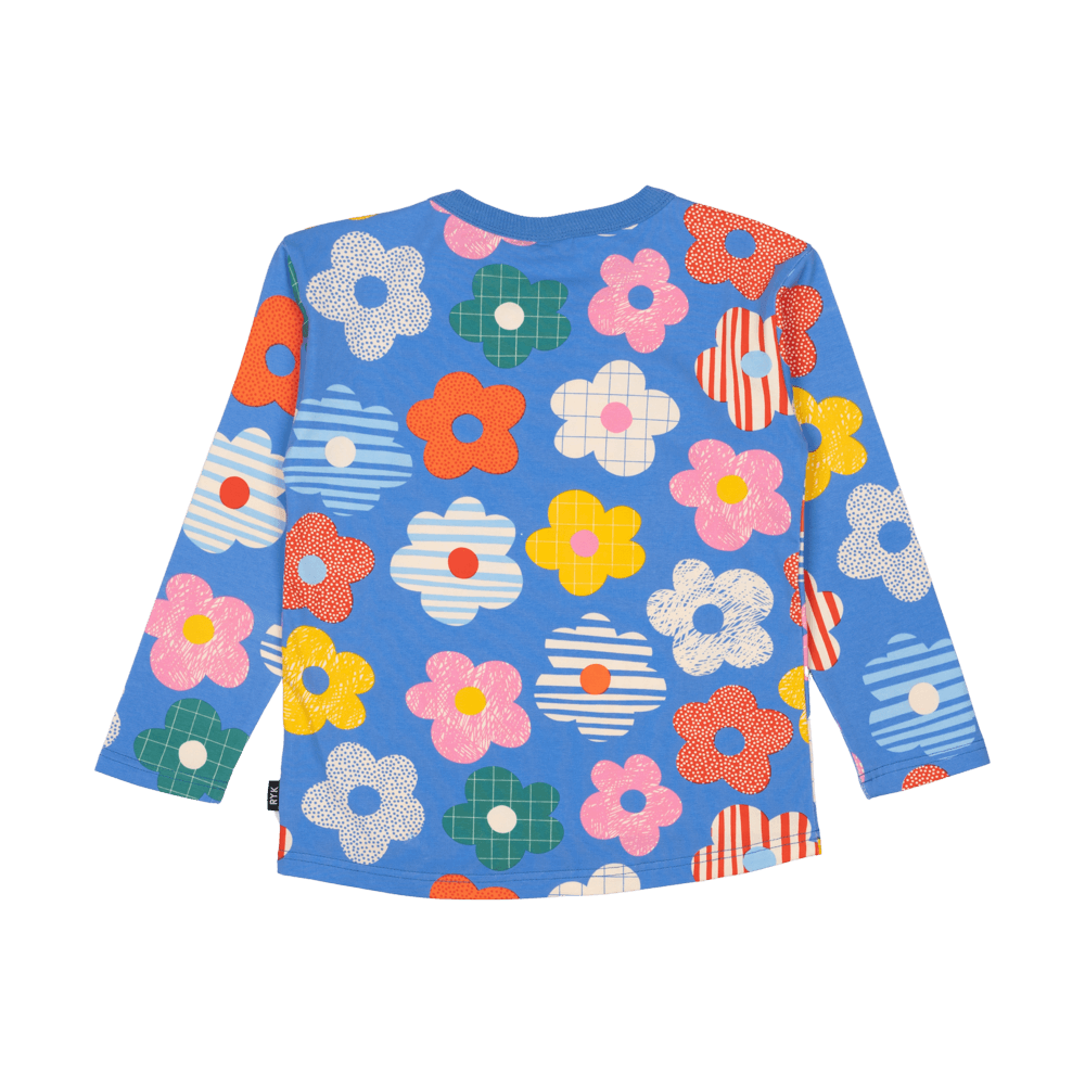 Girls Happy Flowers Tee