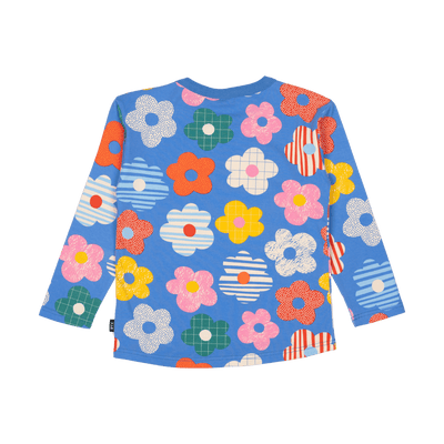 Girls Happy Flowers Tee