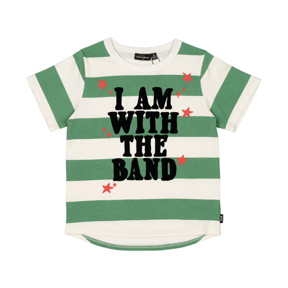 Boys I With The Band Tee